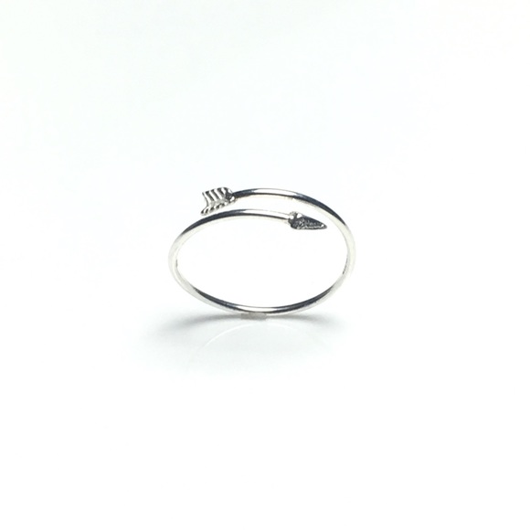 [#A123] 925 Silver Arrow Ring - Picture 2 of 7